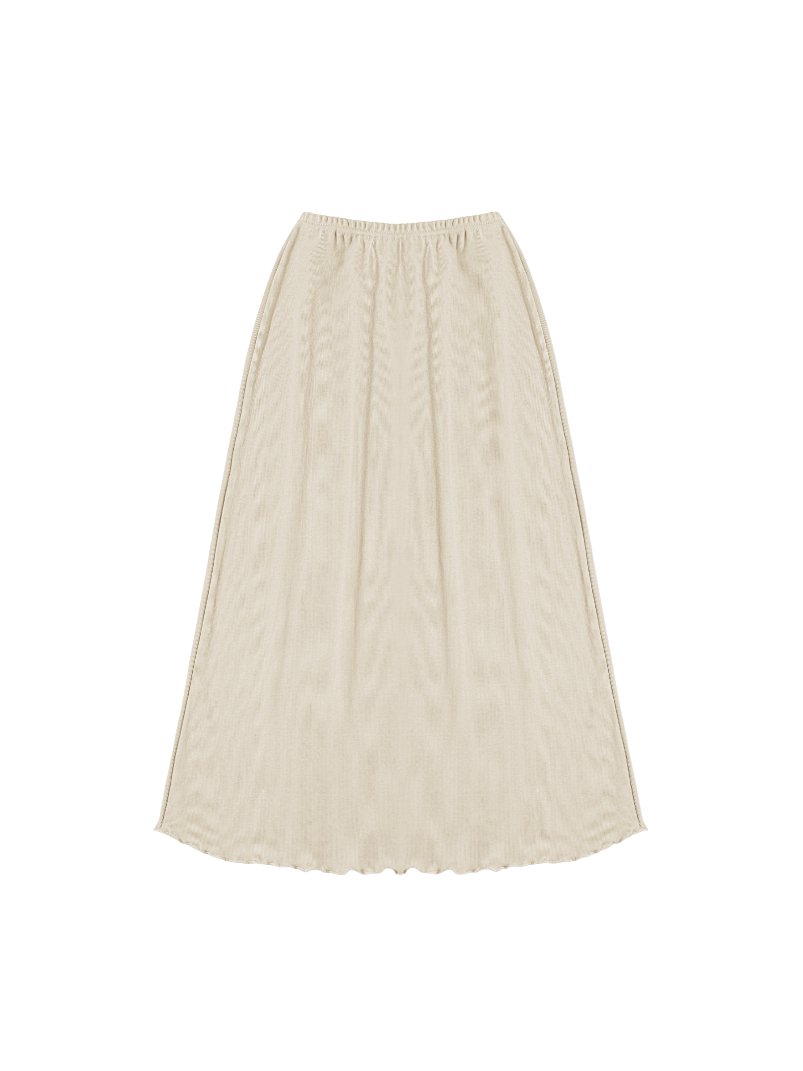 A Cotton Midi Skirt