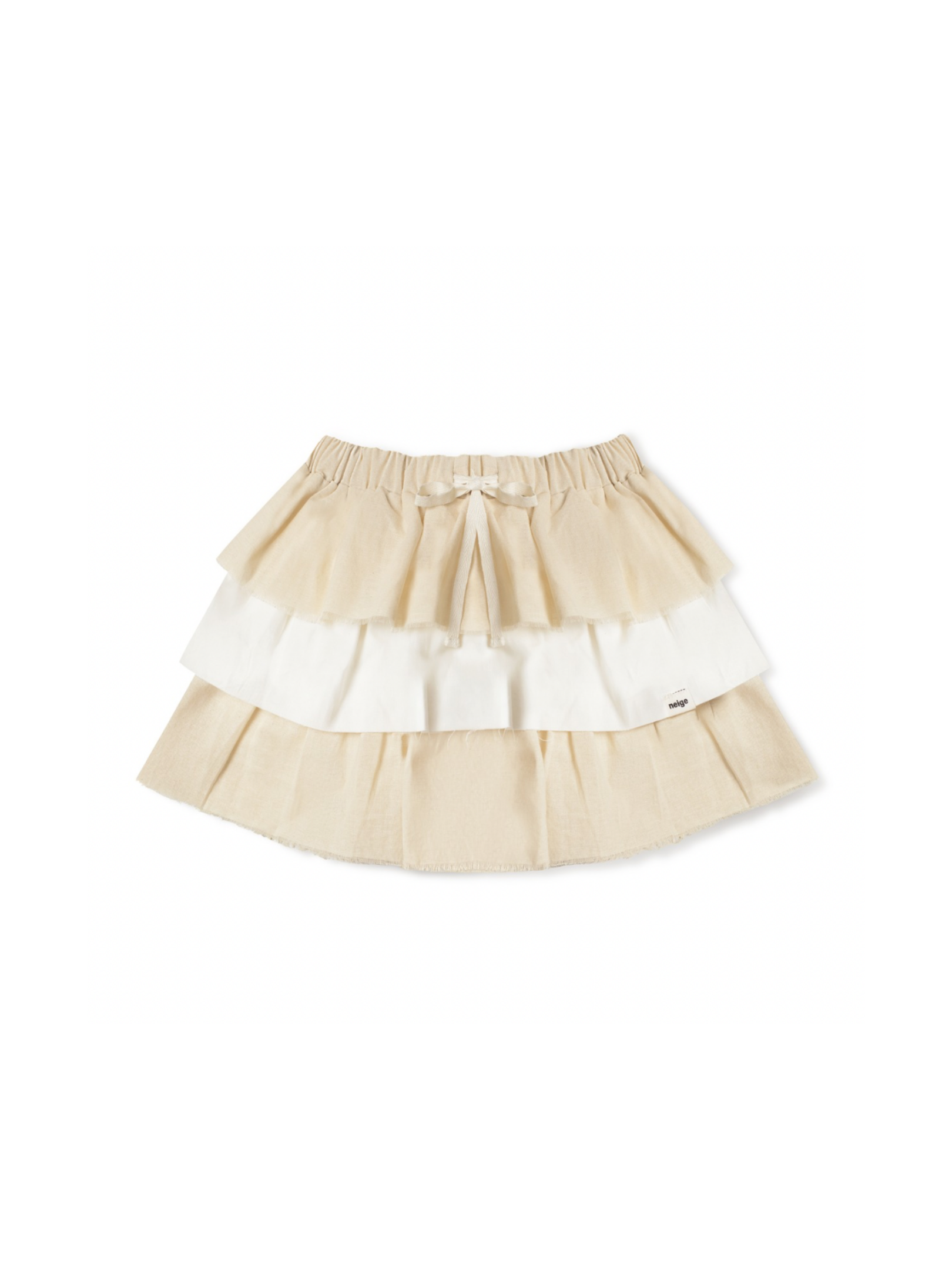 City Stacked Mini Skirt