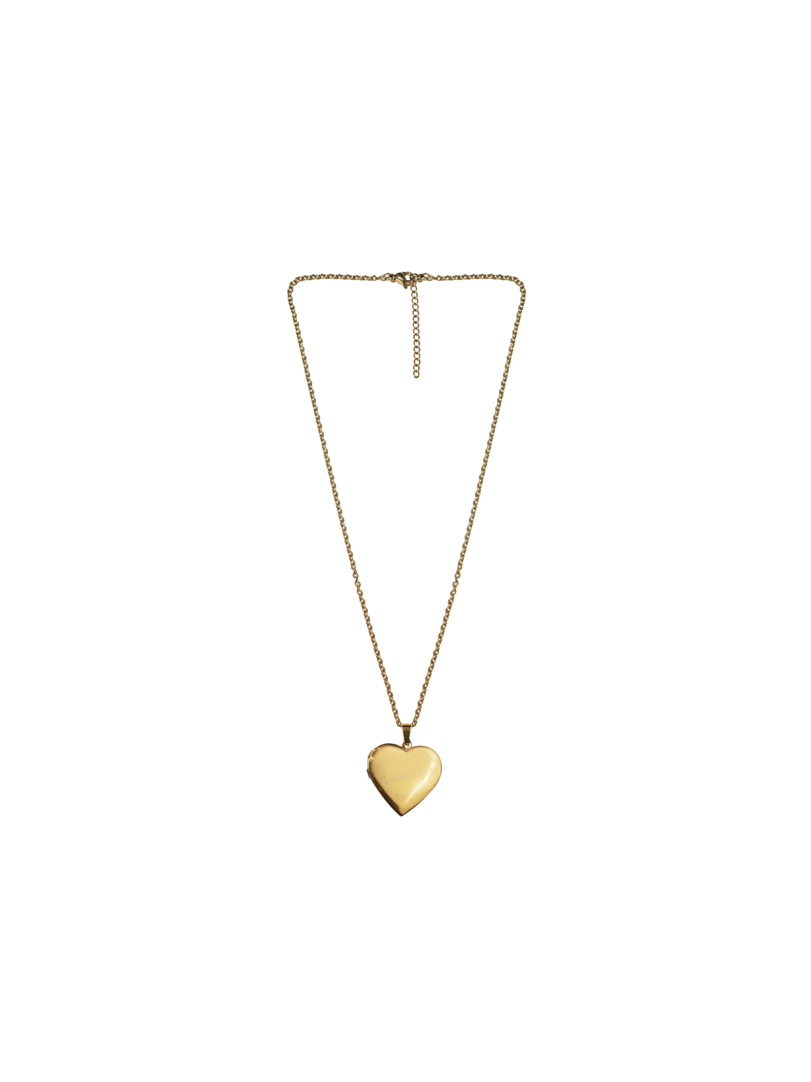Heart Photo Locket Necklace