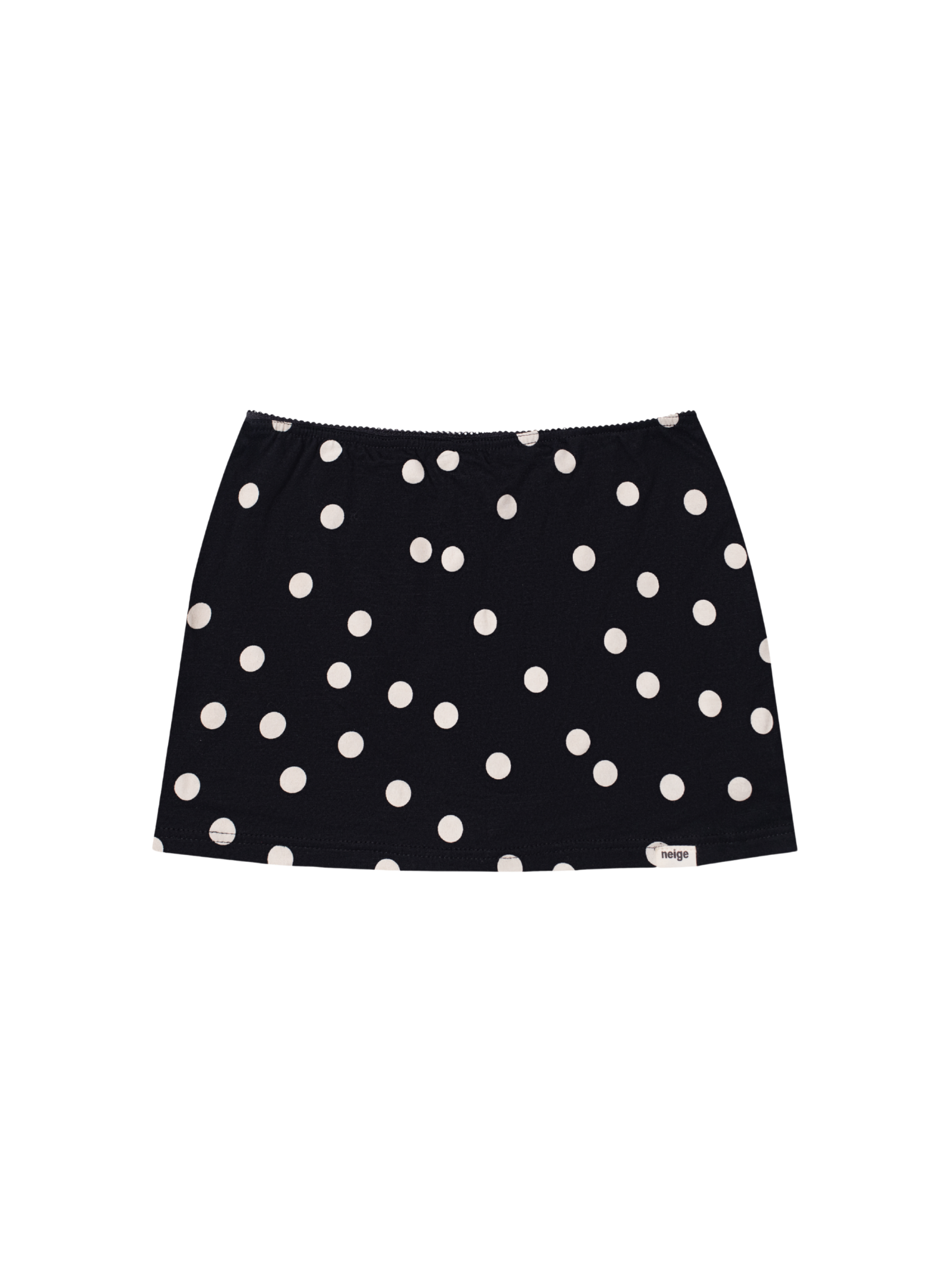 Polka Micro Skirt