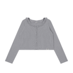 Gray Pointelle