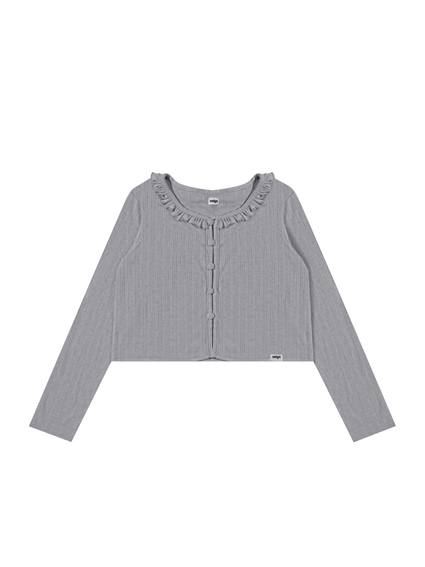 Rina Pointelle Cardigan