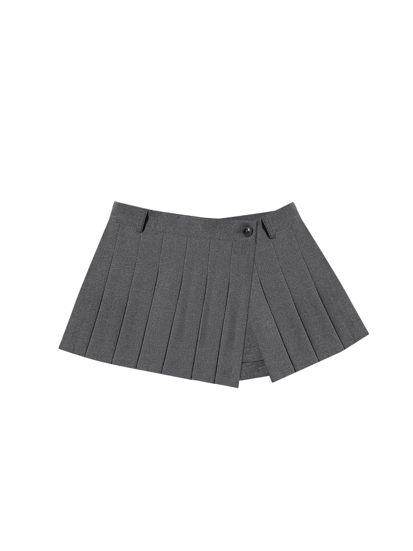 School Pleated Micro Skirt