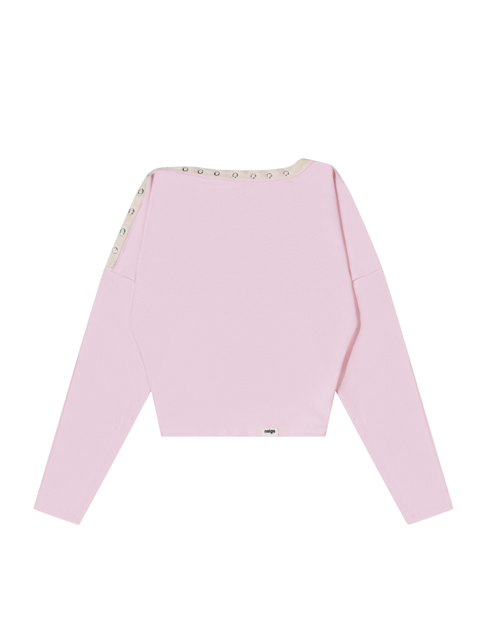 Shoulder Snap Wide Tee