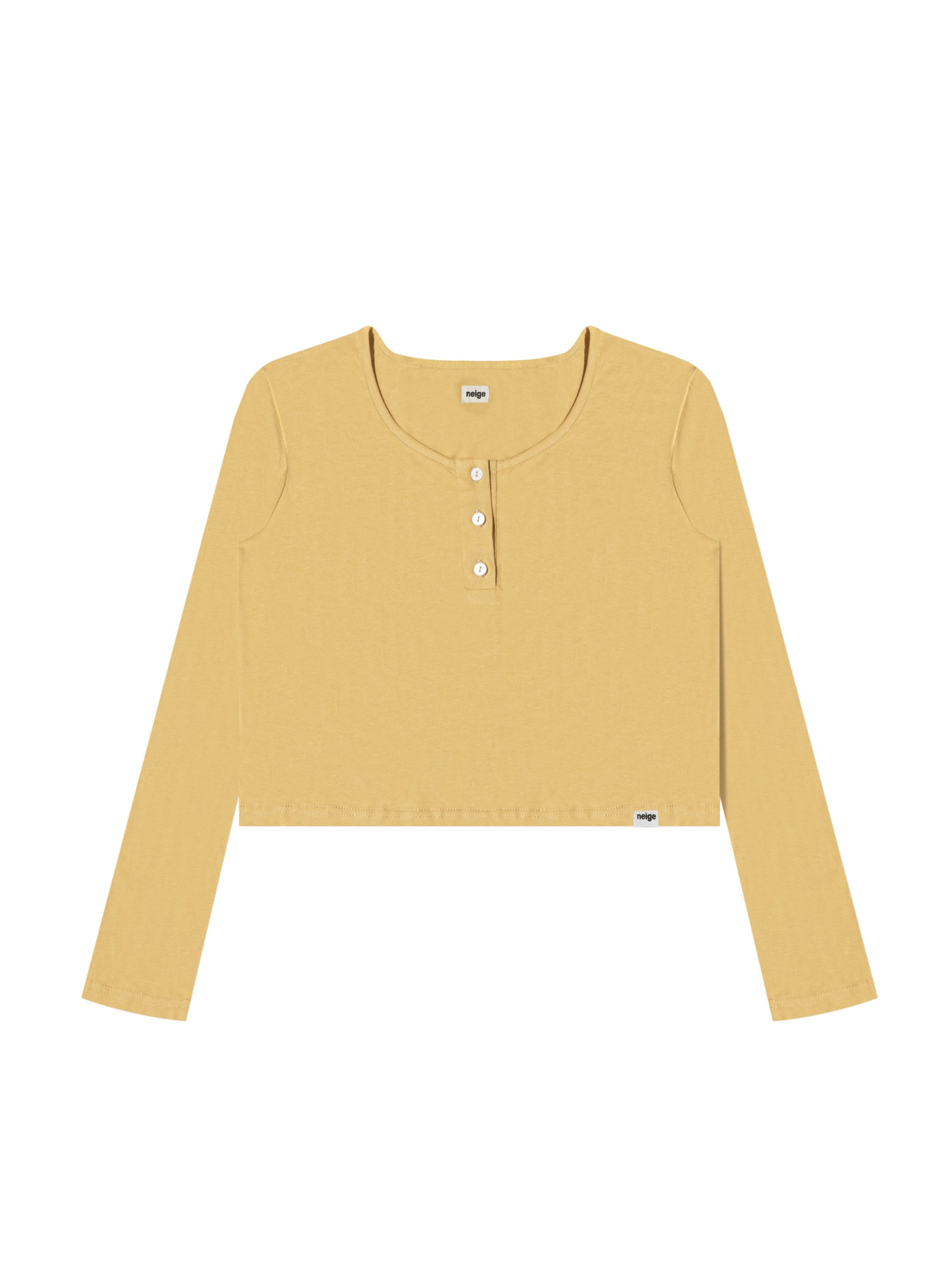 Henley Button Long Sleeve